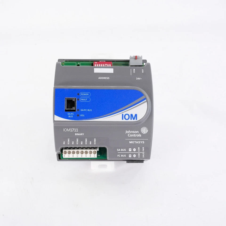 Johnson Controls MS-IOM1711-0 IOM Series Four-Point Input Output Module for Metasys Building Automation