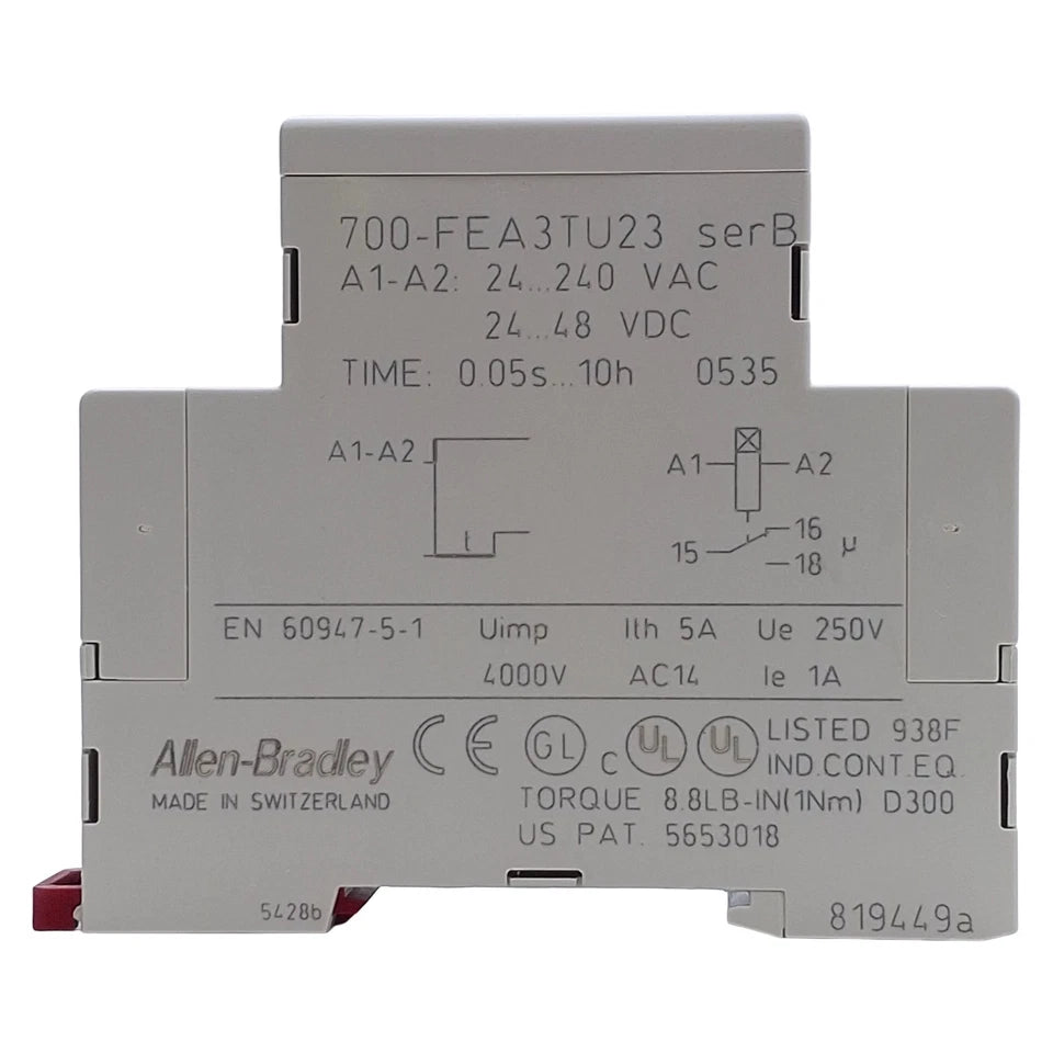 700-FEA3TU23 | Allen-Bradley 17-1/2 mm Relay Timer
