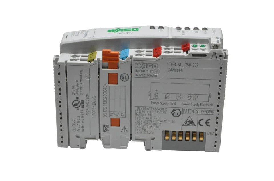 750-337 | Wago Fieldbus Coupler CANopen