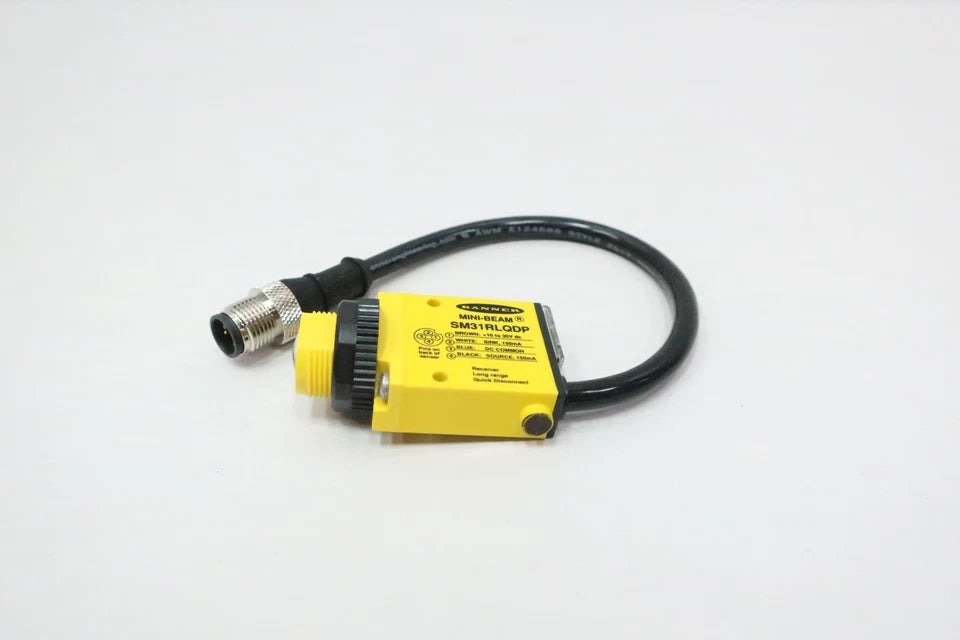 SM31RLQDP | Banner MINI-BEAM Opposed Receiver, 30 m, 10–30 VDC