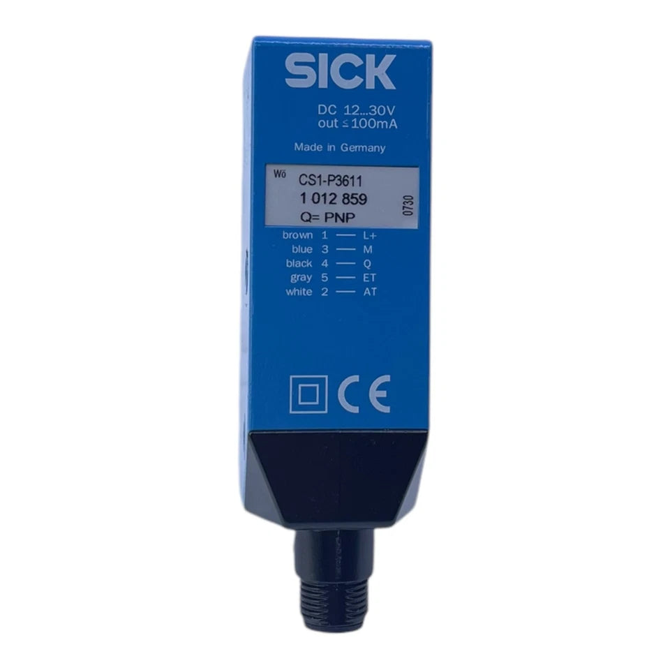 CS1-P3611 | SICK CS1 Series Single-Channel Color Sensor PNP Output