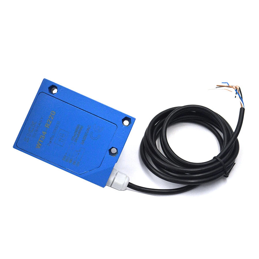 WT34-R220 | SICK W34 Photoelectric Proximity Sensor, Background Suppression, 100–2500 mm