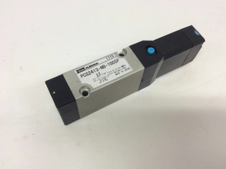 PCS2413-NB-100SP | Parker Single Solenoid Pneumatic Valve, 100/115 VAC