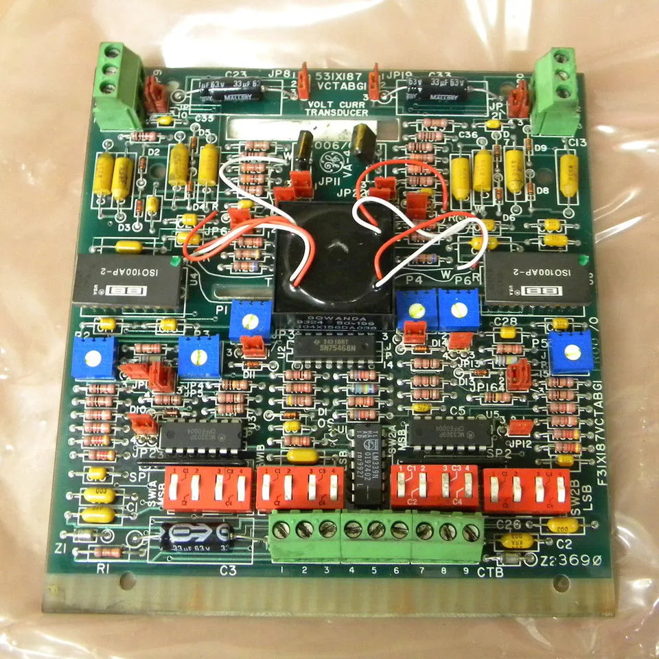 531X187VCTABG1 | General Electric Board Voltage to Current Transducer Card