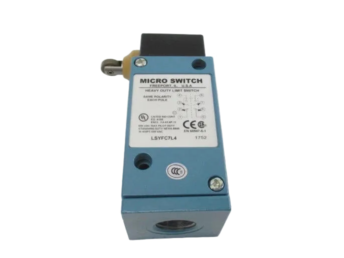 LSYFC7L4 | Honeywell HDLS DPDT Side Roller Plunger Limit Switch