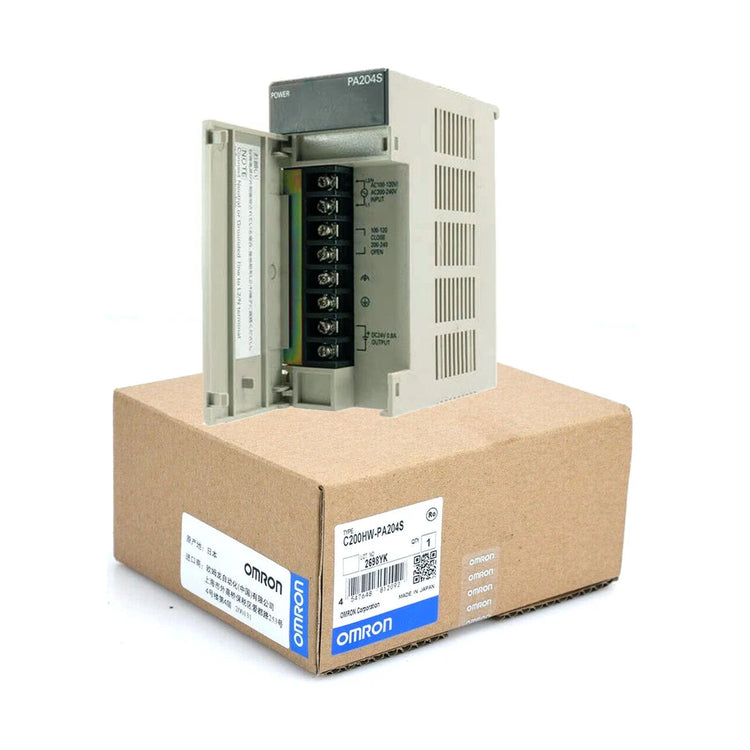 Omron C200HW-PA204 PLC Power Supply 5VDC 4.6A 26VDC 30W Rack Mount