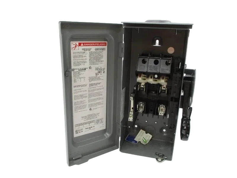 H222NRB | Square D 60A 2-Pole Heavy Duty NEMA 3R Fusible Safety Switch