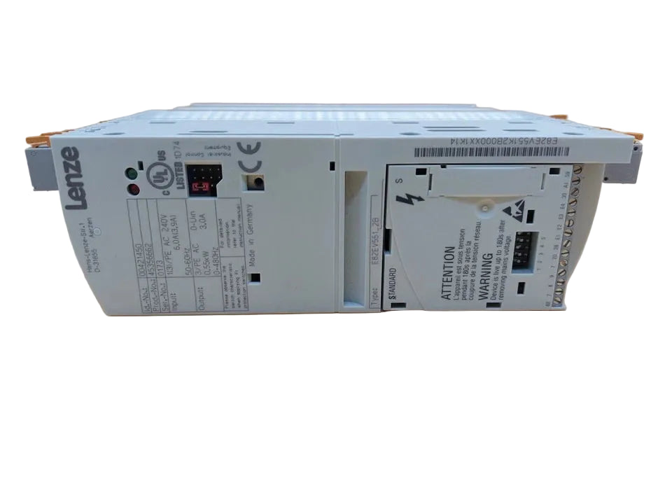 E82EV551-2B | Lenze 8200 Series Vector AC Drive 0.55 kW 230 V