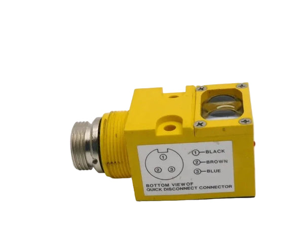 SMA912LVQD | Banner Engineering Retroreflective Photoelectric Sensor 9 m AC