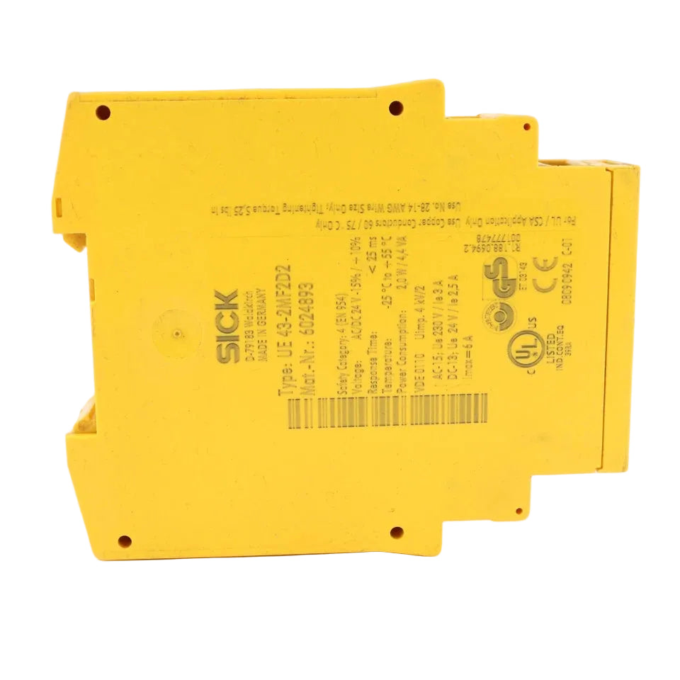 UE43-2MF2D2 | SICK Safety Relay, 2 NO Outputs, 24 V AC/DC