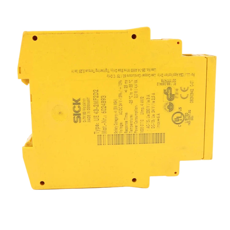 UE43-2MF2D2 | SICK Safety Relay, 2 NO Outputs, 24 V AC/DC