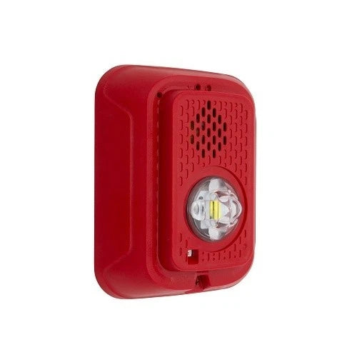 System Sensor P2RLED-BP10 L-Series LED Horn Strobe Red Wall Mount 10-Pack Fire Alarm