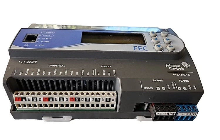 Johnson Controls MS-FEC2621-0 17-Point Field Equipment Controller with Integral Display for Metasys Systems