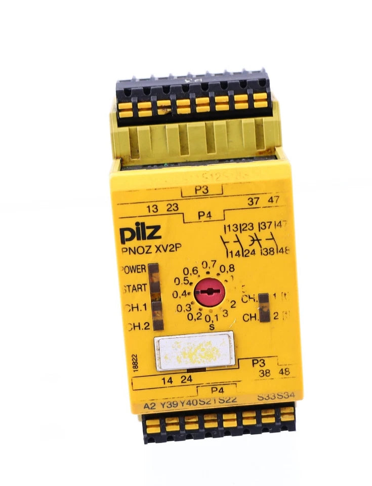 787502 | Pilz PNOZ XV2P C Safety Relay 24VDC Time Delay