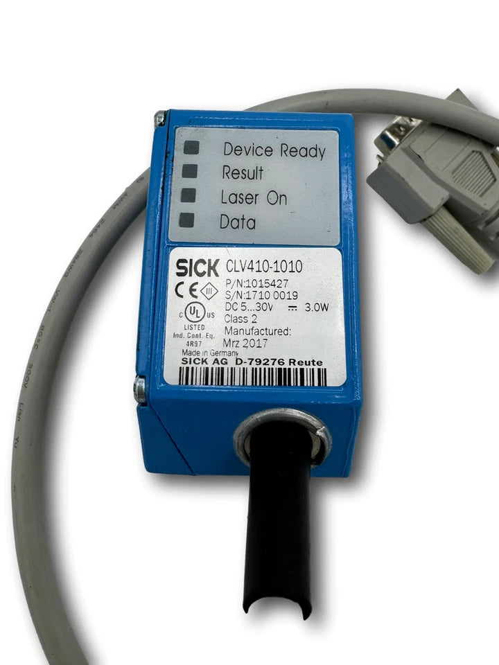 CLV410-1010 | SICK Fixed Mount Raster Barcode Scanner Mid Range