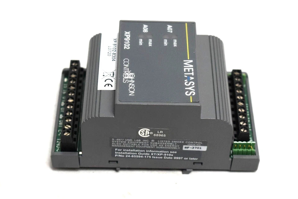 Johnson Controls XP-9102-8304 Analog Expansion Module with 6 Inputs and 2 Outputs