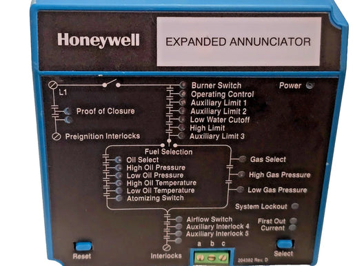 S7830A1005 | Honeywell Expanded Annunciator Sub Base 120 VAC Blue NEMA 4