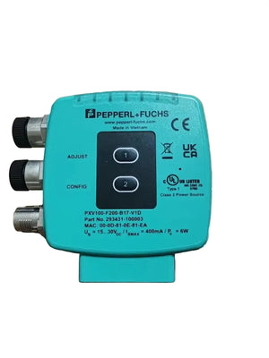 Pepperl+Fuchs PXV100-F200-B17-V1D Optical Code Reader with PROFINET Interface