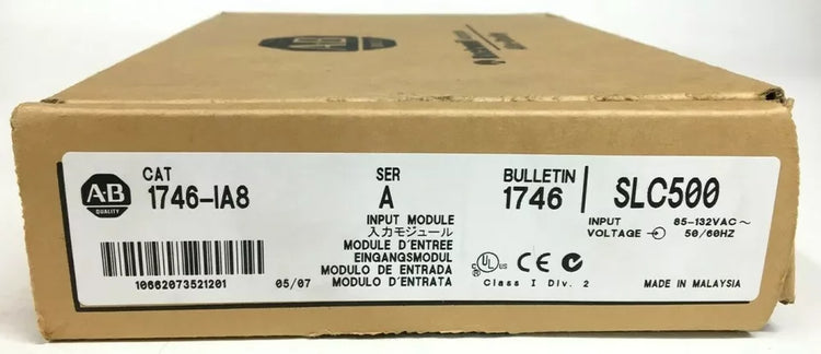 1746-IA8 | Allen-Bradley SLC 500 8-Channel AC Digital Input Module