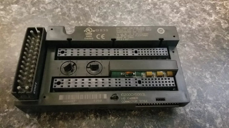 IC200CHS003L | General Electric Connector Style I/O Carrier