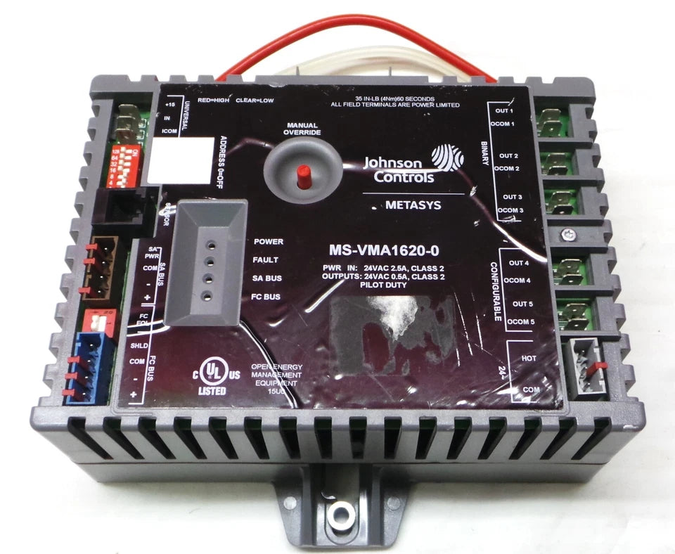 Johnson Controls MS-VMA1620-0 Variable Air Volume Controller Actuator 24 VAC HVAC Control Module