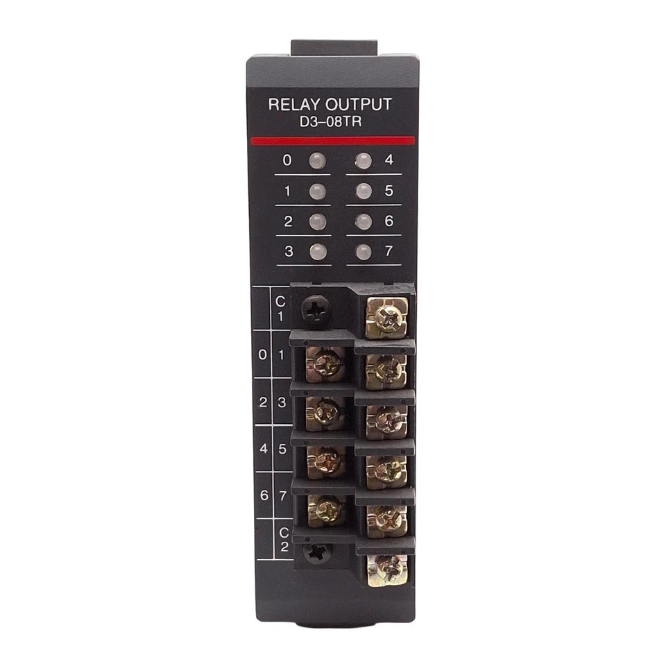 D3-08TR | Automation Direct 8-Channel Relay Output Module for PLC Control Systems