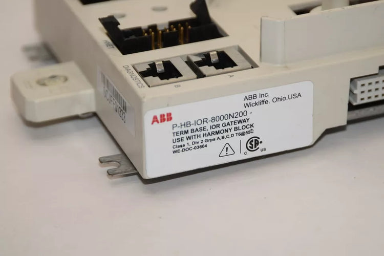 P-HB-IOR-8000N200 | ABB Harmony S800 I/O Gateway Mounting Base