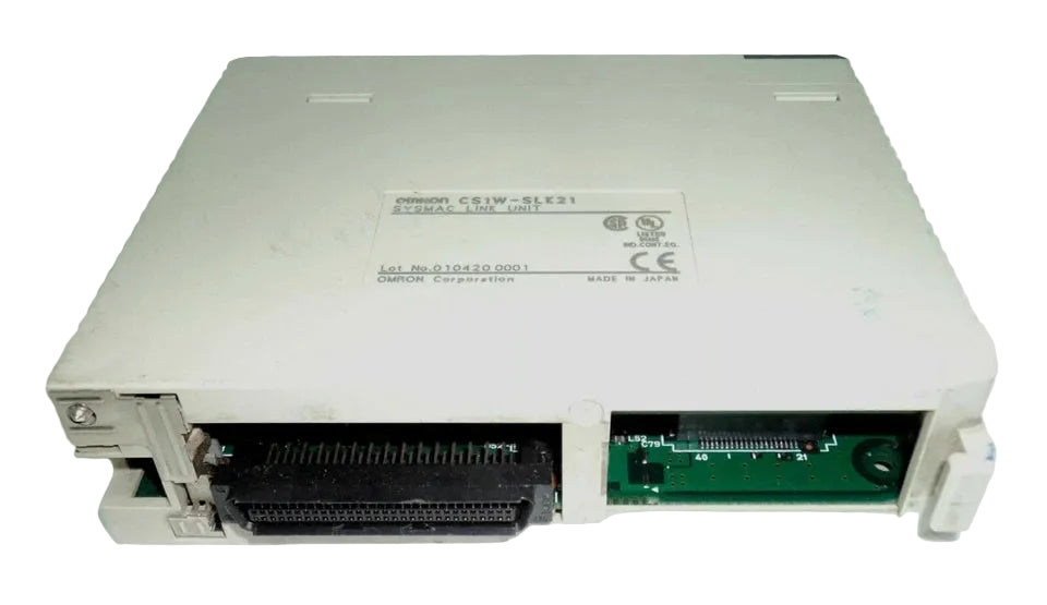 CS1W-SLK21 | Omron CS-Series Coaxial SYSMAC Link PLC Module