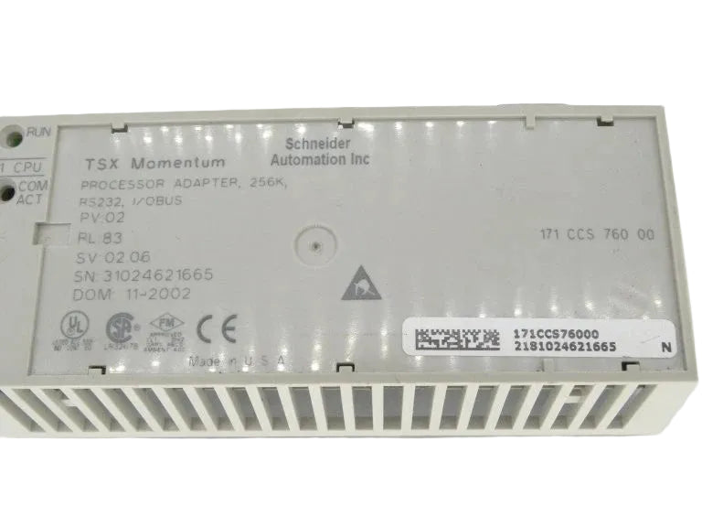 171-CCS-760-00 | Schneider Electric Modicon Momentum Process Adapter