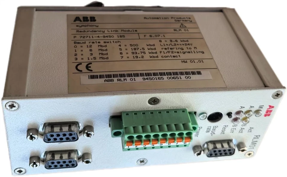 Redundency Link Module 3BDZ000398R1 | ABB Redundancy Link Module