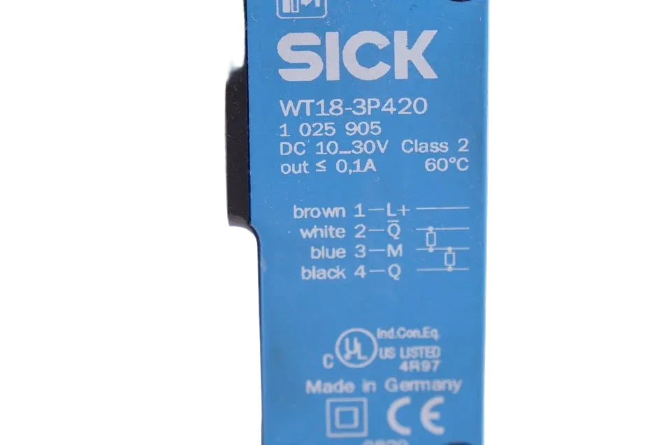WT18-3P420 | SICK Photoelectric Proximity Sensor BGS PNP 10–1000 MM