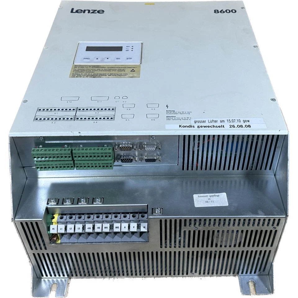 EVF8610-E | Lenze 18.5 kW AC Drive 400 VAC 39.5A Frequency Inverter