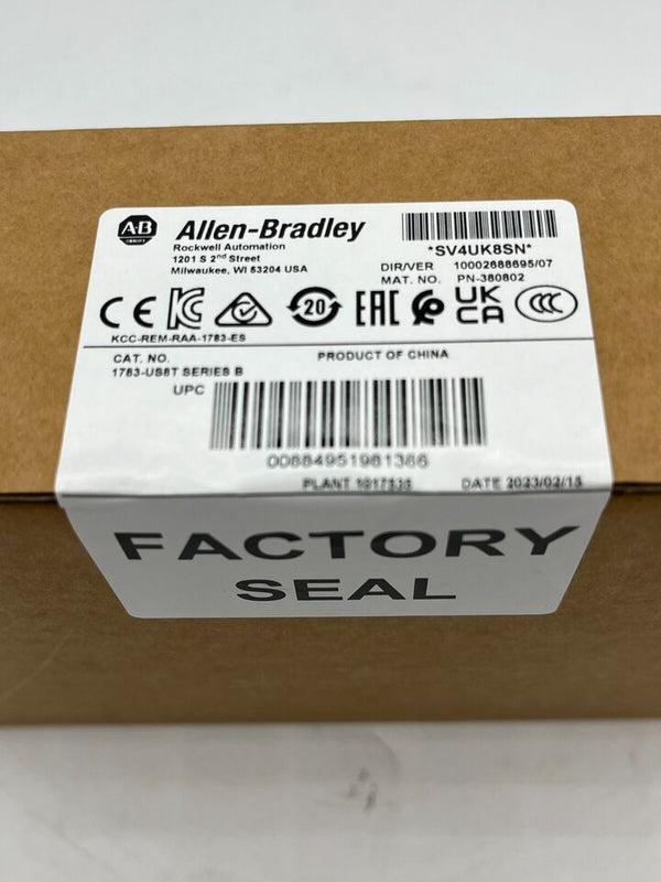 1783-US8T | Allen-Bradley Stratix 2000 Switch, Unmanaged, 8 Copper Ports