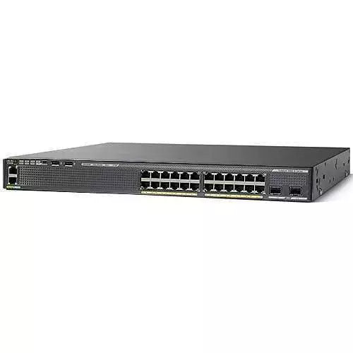 WS-C2960X-24PD-L | Cisco Gigabit Ethernet Network Switch