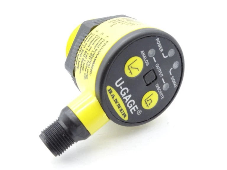 T30UIPAQ | Banner Engineering T30U Ultrasonic Proximity Sensor, Analog/Discrete