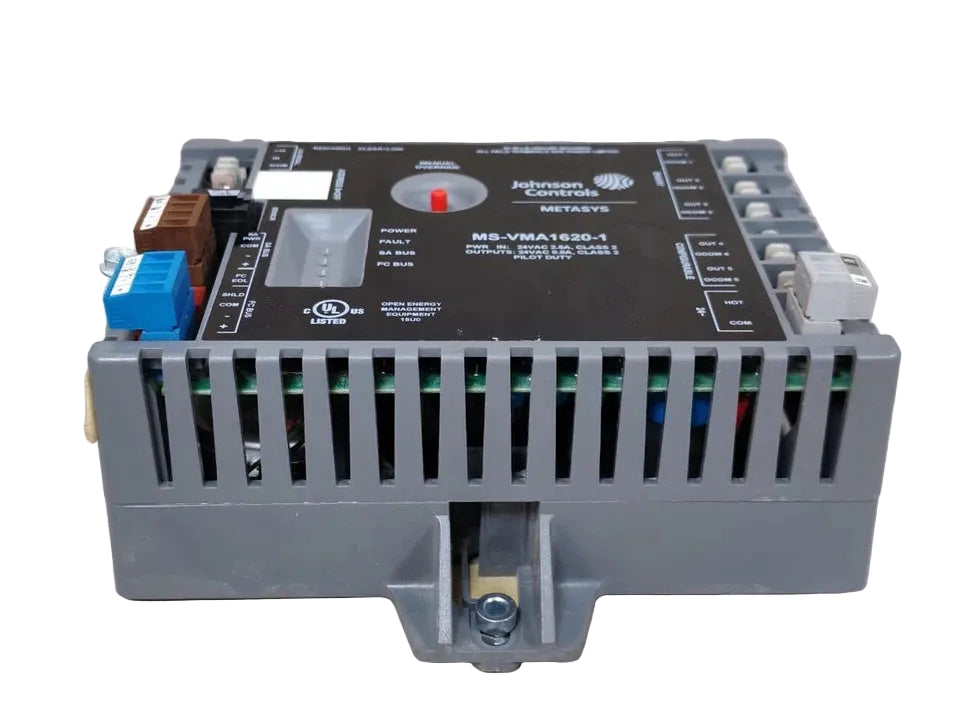 Johnson Controls MS-VMA1620-1 Integrated Programmable VAV Controller Sensor 24 VAC