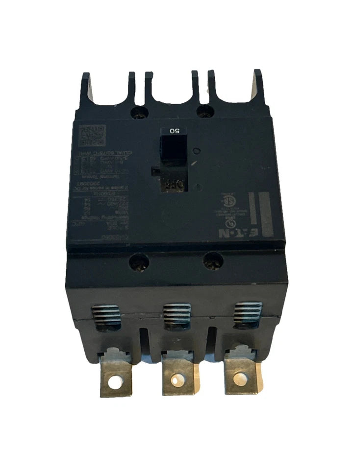 GHB3050 | Eaton Cutler-Hammer Series C Circuit Breaker, GHB G-Frame, 50A, 3-Pole, 480Y/277VAC, 14kAIC