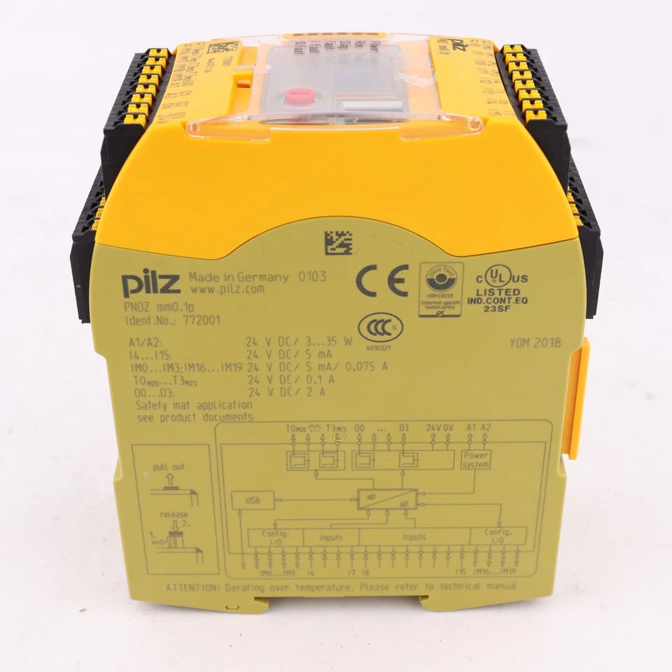772001 | Pilz PNOZ mm0.1p PNOZmulti Mini Base Safety Controller