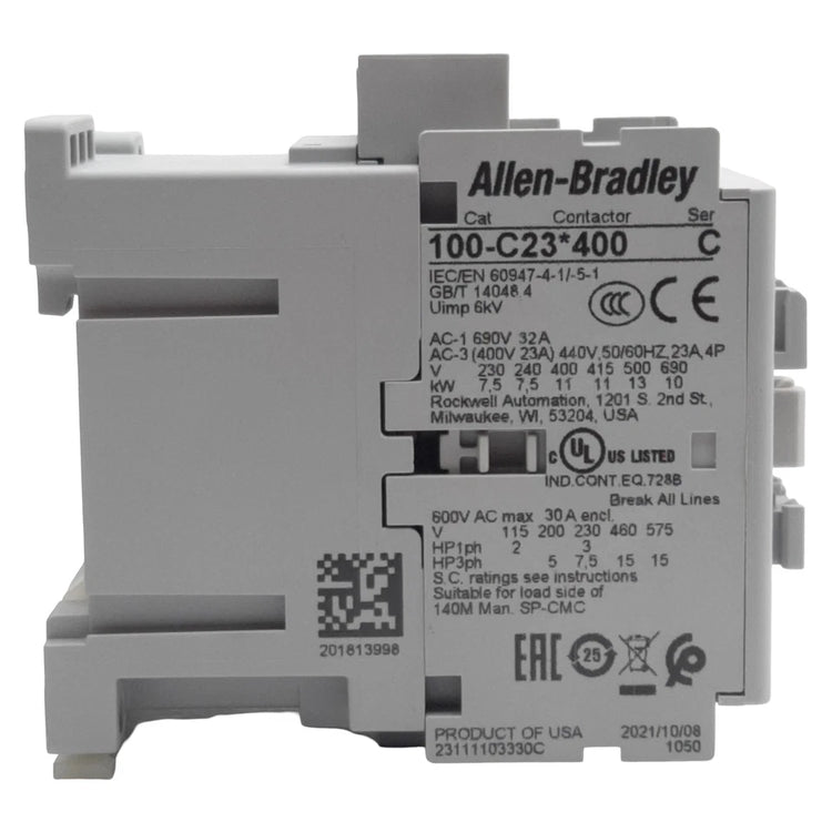 100-C23D400 | Allen-Bradley 23 Amp Contactor