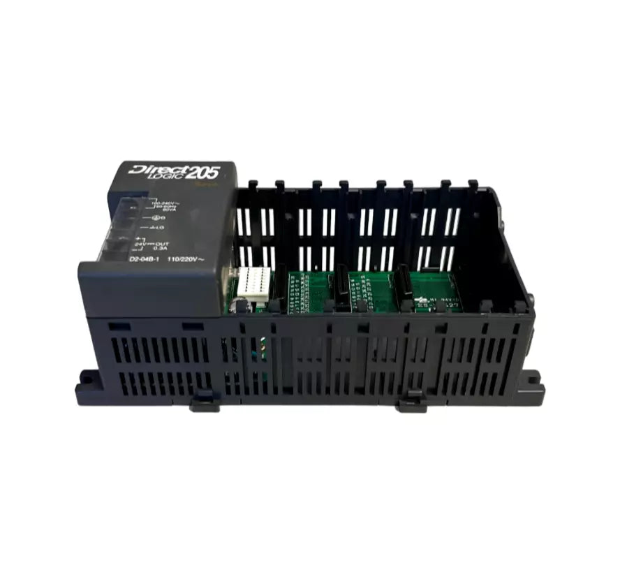 D2-04B-1 | Automation Direct I/O Base w/Auxillary Output Power DirectLOGIC 205