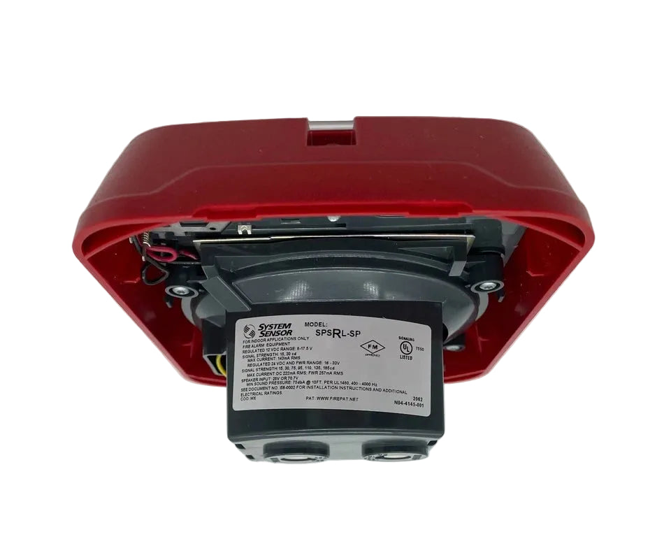 SPSRL-SP | System Sensor L-Series Wall Mount Speaker Strobe FUEGO