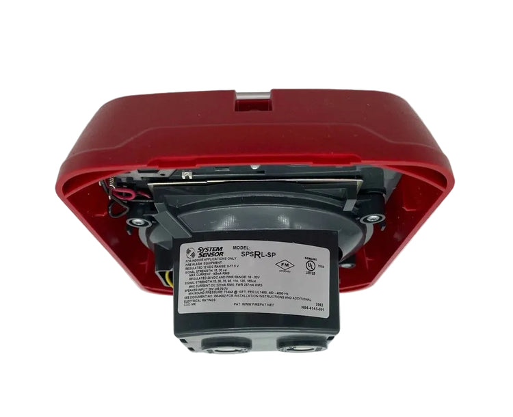 SPSRL-SP | System Sensor L-Series Wall Mount Speaker Strobe FUEGO