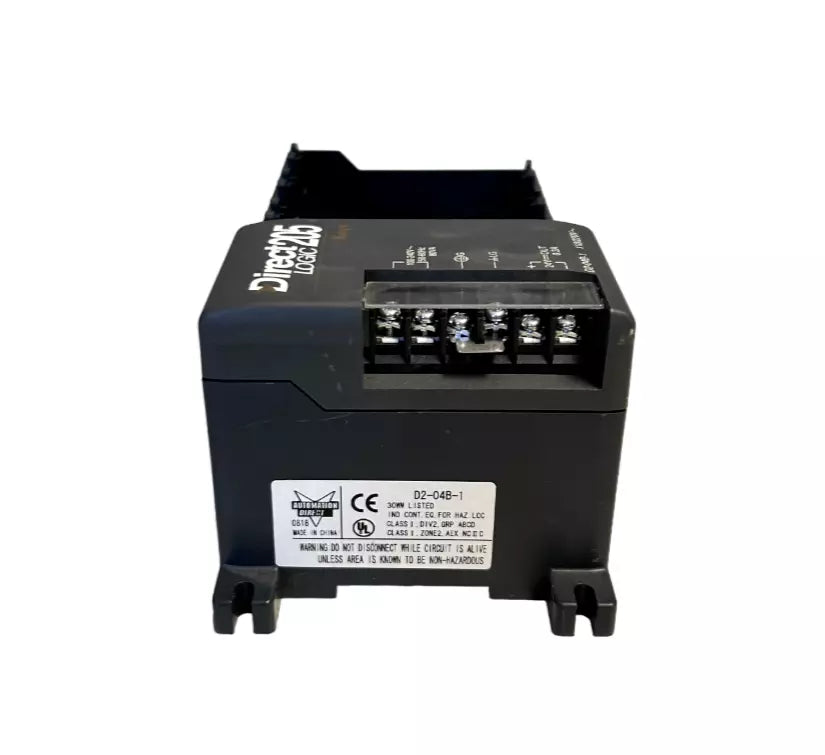 D2-04B-1 | Automation Direct I/O Base w/Auxillary Output Power DirectLOGIC 205