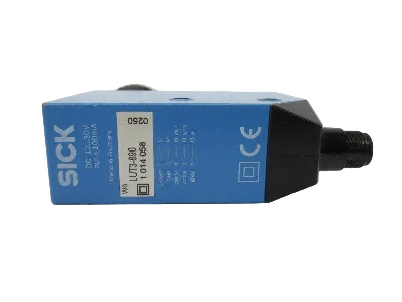 LUT3-890 | SICK Luminescence Sensor UV LED 90 mm PNP NPN Analog