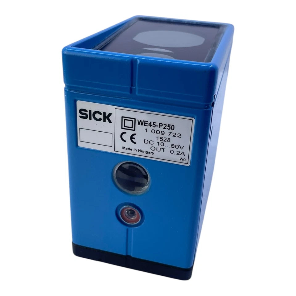 WE45-P250 | SICK Through-Beam Photoelectric Receiver PNP Heated Lens