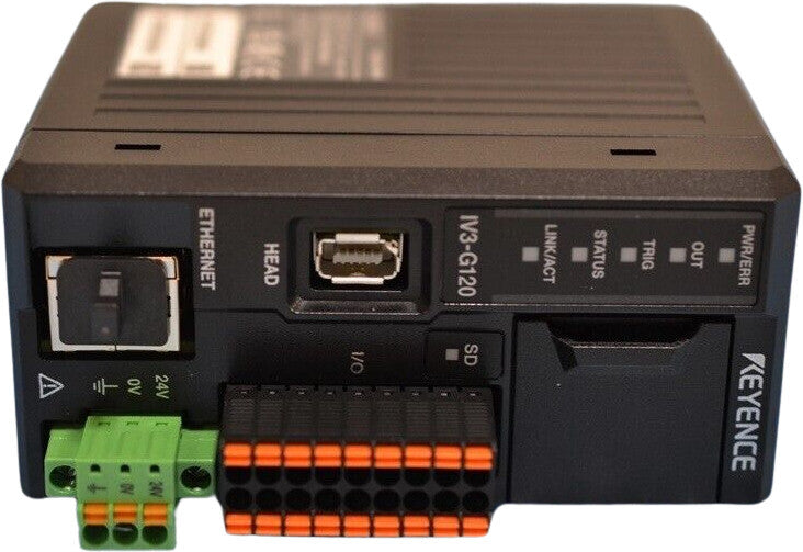 IV3-G120 | Keyence Compact Vision Sensor Amplifier, 24 VDC, 65 Tools, Ethernet/IP