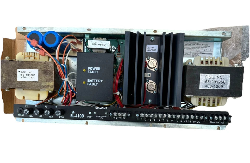 EL-410D | Siemens Voice Evacuation Amplifier, 100W