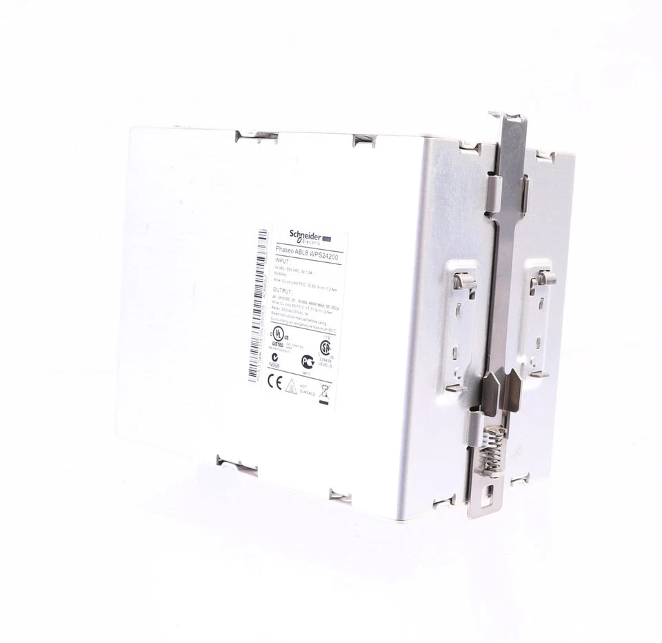 ABL8WPS24200 | Schneider Electric Regulated Three Phase Switch Mode Power Supply 24 V DC 20 A