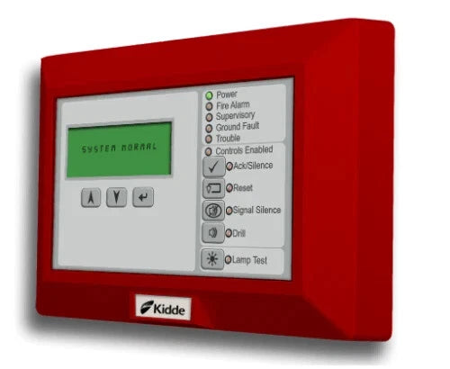 K-RLCD-CR | Kidde R-Series LCD Annunciator with 4x20 Backlit Display