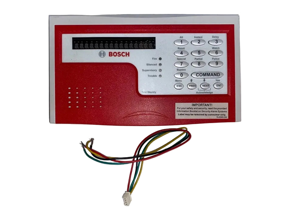 D1255RB | Bosch Fire Alarm Keypad / Annunciator with VFD Display
